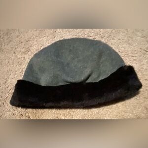 Girls Sophie Rose little girls gray hat OS